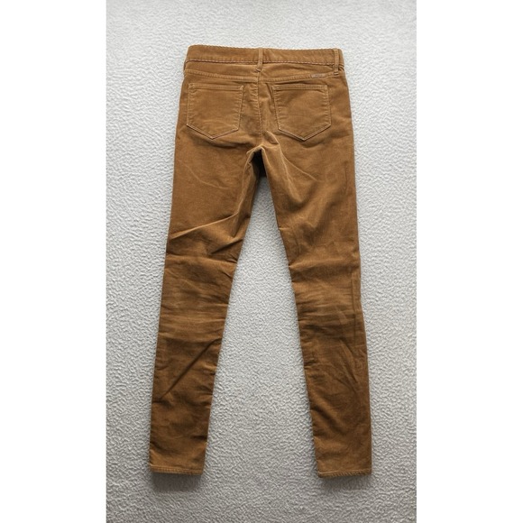 Polo Ralph Lauren Corduroy Pants Womens 4 (30x31) Brown Skinny Stretch 5 Pocket - Picture 6 of 14